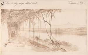 Turijn, Italië door Edward Lear