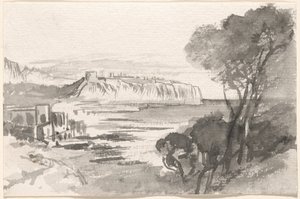 Uitzicht over een Baai Monaco, 1884-1885