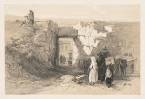 Gezichten van Rome en zijn Omgeving: Oude Poort van Alatri
