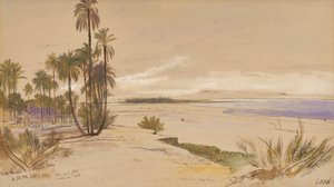 Wadi Halfa, Soedan door Edward Lear