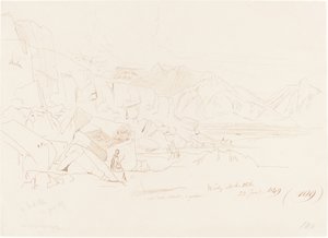 Wady Mokatteb door Edward Lear
