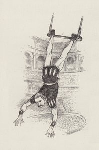 Illustratie voor The Water-Babies door Charles Kingsley (gravure)