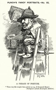 Punch cartoon: Sir Charles James Freake door Edward Linley (after) Sambourne