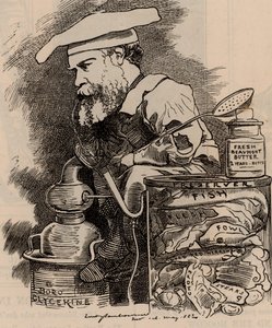 Cartoon van Frederick Settle Barff in de Punch