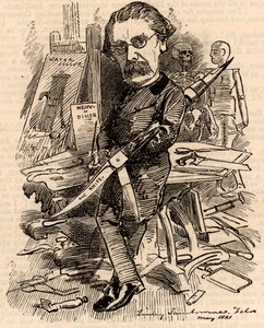 Henry Thompson (1820-1904) door Edward Linley Sambourne