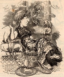 Ouida (1839-1908) door Edward Linley Sambourne