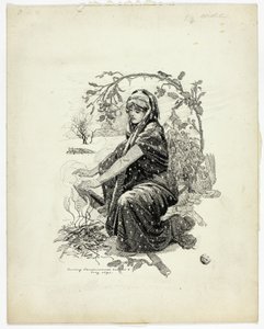 Winter door Edward Linley Sambourne