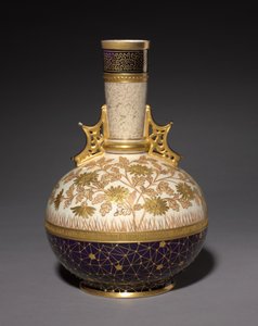 Vaas, gemaakt door Faience Manufacturing Company, USA