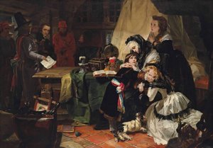 Het Laatste Afscheid van Marie Antoinette en Haar Zoon