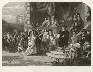 De Val van Clarendon door Edward Matthew after Ward
