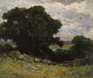 Landschap door Edward Mitchell Bannister
