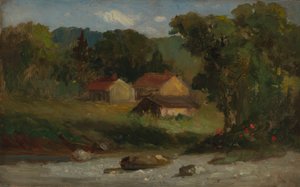 Rotsachtige boerderij, Newport, 1891