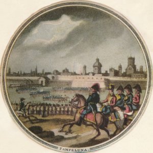 Slag bij Pampeluna, 1815, 1910
