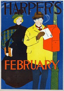 Man met zijn Valentijnsbrief