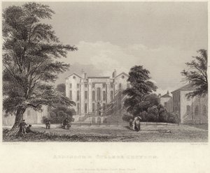 Addiscombe College in Croydon (gravure)