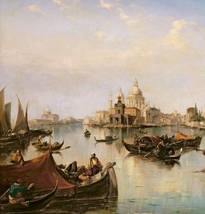 Het Bacino di San Marco, Kijkend naar de Monding van het Grote Kanaal (detail)