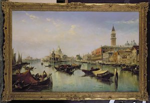 Het Bacino di San Marco, Kijkend naar de Monding van het Grote Kanaal