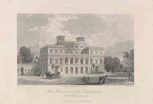 Het Landhuis bij de Deepdene. Zetel van Henry Thomas Hope, Esq.