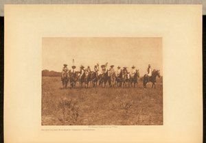 Parade van de Chiefs in de Zon - Cheyenne