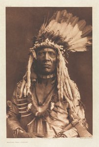 Portfolio VI, Plaat 203: Wezelstaart - Piegan door Edward S. Curtis