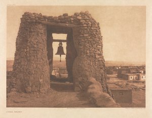 Portfolio XVI, Plaat 564: Belfort van de Acoma door Edward S. Curtis