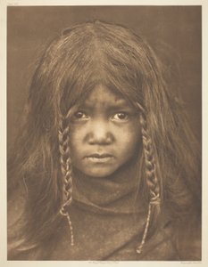 Quilcene jongen door Edward S. Curtis