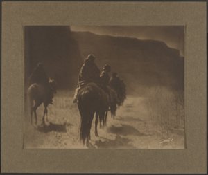 Het verdwijnende ras - Navajo door Edward S. Curtis