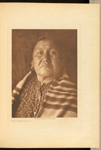 Vrouw van Wakónda - Oto door Edward S. Curtis