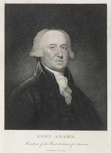 John Adams, tweede president van de Verenigde Staten