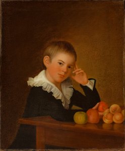 Portret van Edward Savage Jr. door Edward Savage