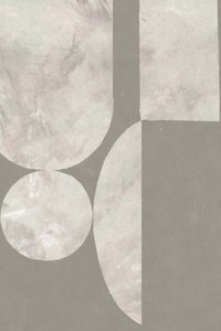 Ingetogen geometrisch abstract door Edward Selkirk