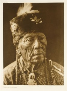 Linkerhand-Comanche door Edward Sheriff (after) Curtis