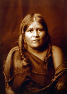 Een Hopi-vrouw, indiaan, c. 1904