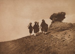 Acoma Water Girls door Edward Sheriff Curtis