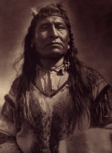 Nieuwe Kist, Indian Piegan door Edward Sheriff Curtis