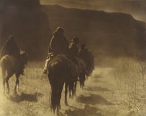 Het verdwijnende ras — Navaho Plaat 1, Volume 1 uit de serie The North American Indian, c. 1904
