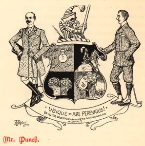 Mr Punch (gravure) door Edward Tennyson Reed
