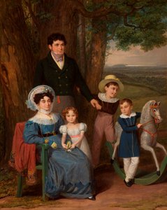De Familie Bean Lucas door Edward Villiers Rippingille