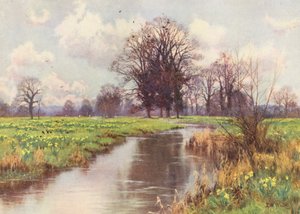 Het is vrij van last, deze vrolijke kleine rivier, en noch stuwdam noch molen blokkeert zijn snelle weg naar de zee