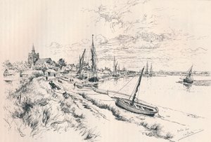 Maldon, Essex, c1879-1898, 1898 door Edward William Charlton