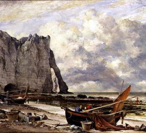 Etretat, Strand met Boog