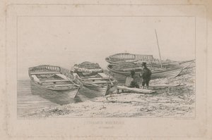 Thames Wherries door Edward William Cooke