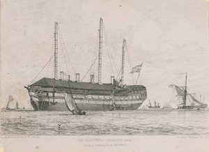 De Hastings in de Medway door Edward William Cooke
