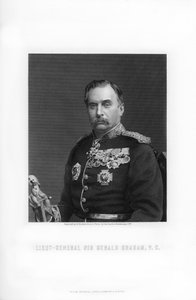 Sir Gerald Graham, Britse luitenant-generaal door Edward William Stodart