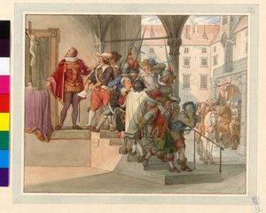 Een Afvaardiging van de Oostenrijkse Protestantse Stands voor Keizer Ferdinand II. 1619 (Sturmverzoek)