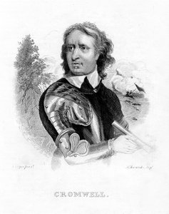 Oliver Cromwell, Engelse Militaire Leider en Politicus door Edwards