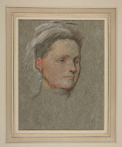 Kroning van Edward VII Portret: Helen, hertogin van Albany door Edwin Austin Abbey