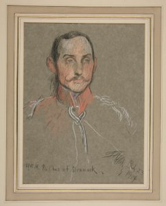 Kroning van Edward VII Portret: Prins Charles van Denemarken door Edwin Austin Abbey