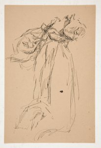 Draperiestudie door Edwin Austin Abbey