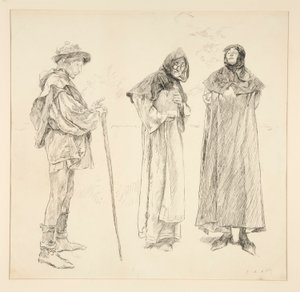 Dull, Sir Nathaniel, Holofernes, uit Act IV, Scene ii, Love